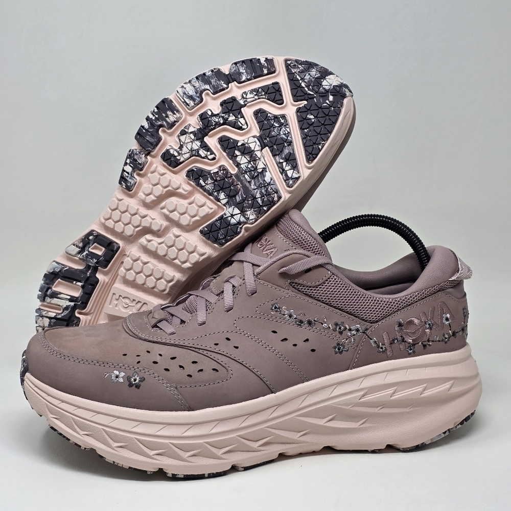 Hoka x Anthropologie Vibrant Bloom U Bondi L Sneakers Shoes Womens Size 14 New